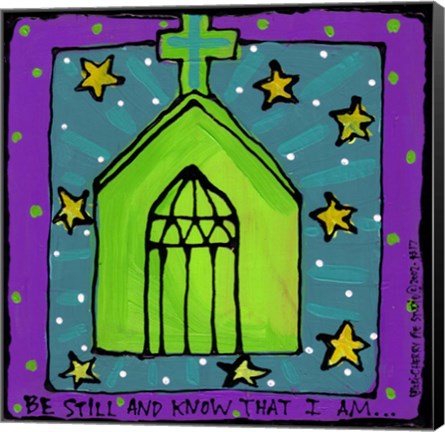 Framed Church Print