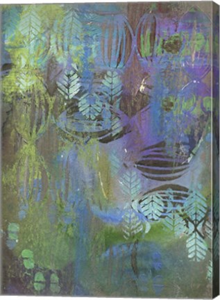 Framed Texture - Cool Print