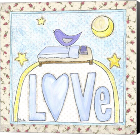 Framed Love 51 Print
