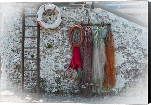 Framed Fishing Nets Print