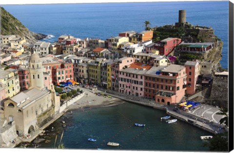 Framed Cinque Terra 3 Print