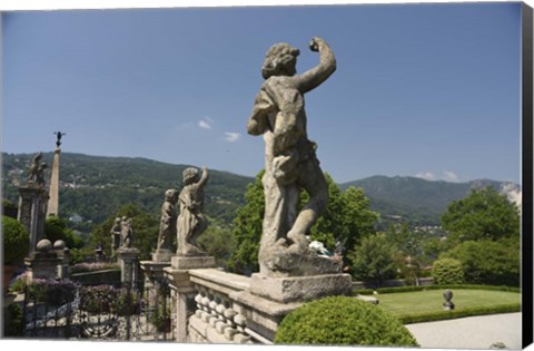 Framed Statues Print
