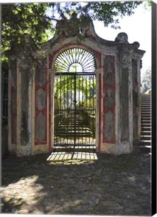 Framed Italian Gate Print