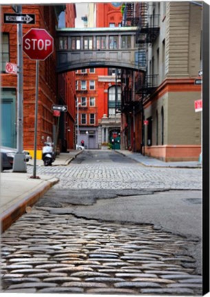 Framed Jay Street Color Print
