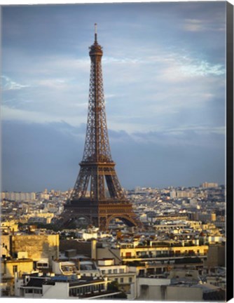 Framed Eiffel Tower 5b Print