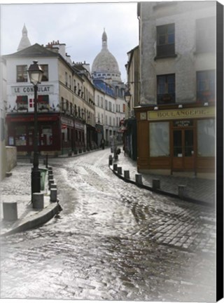 Framed Montmartre 1 Print