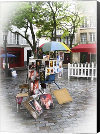 Framed Paris Painters Print