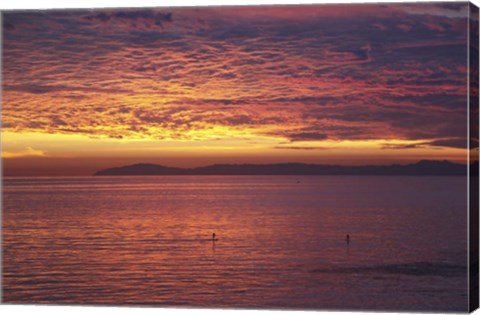 Framed Catalina Sunset Print