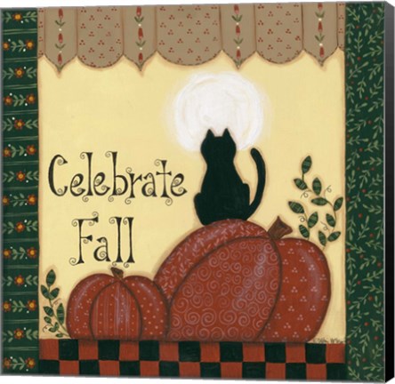 Framed Celebrate Fall Print