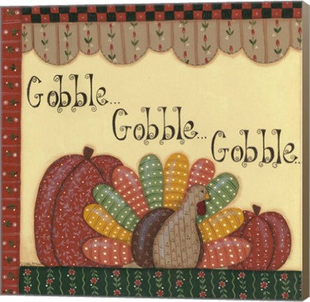 Framed Gobble Gobble Gobble Print