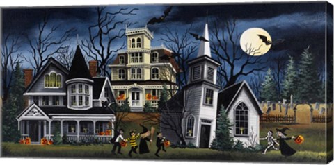 Framed Halloween Kids Print