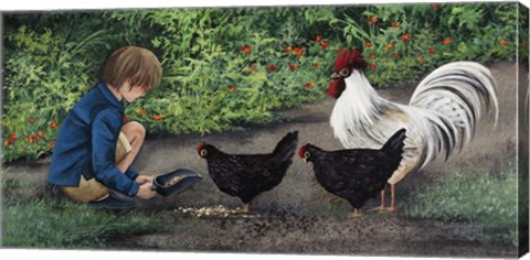 Framed Feeding Ralphie Print