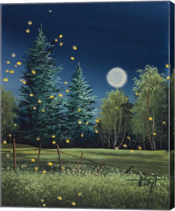 Framed Summer Night Print