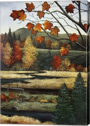 Framed Autumn Marsh Print