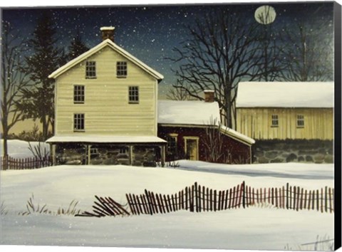 Framed Winter is Here Print