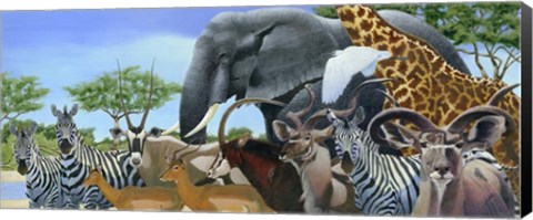 Framed Gathering Print