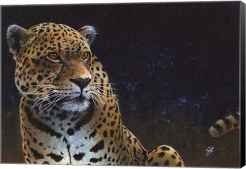 Framed Jaguar Print