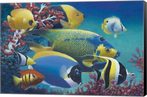 Framed Queen Angel Print