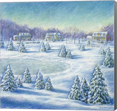 Framed Winter&#39;s Day Print