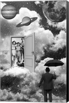 Framed Heaven&#39;s Door Print