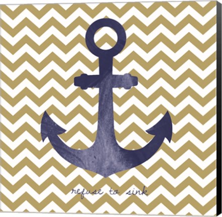 Framed Anchor 2 Print