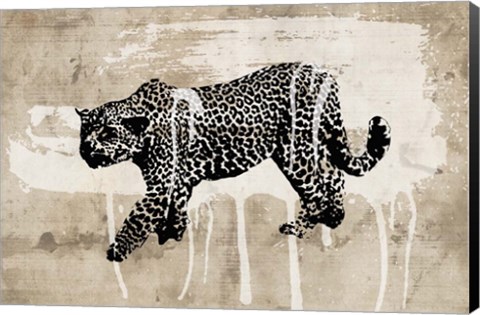 Framed Leopard Print