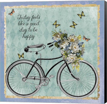 Framed Vintage Bike Print