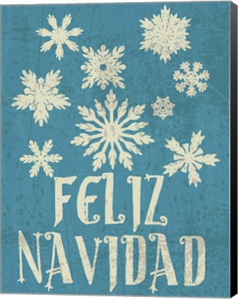 Framed Feliz 2 Print