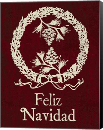 Framed Feliz 3 Print