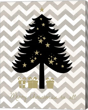 Framed Christmas Tree Print