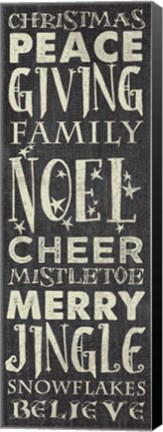 Framed Christmas Print