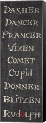 Framed Reindeer 2 Print