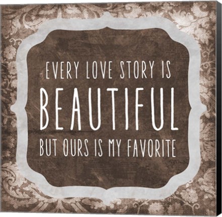 Framed Beautiful Print