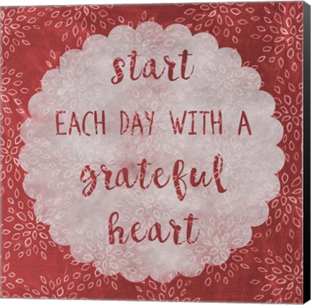 Framed Grateful Print