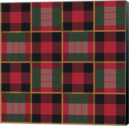 Framed Tartan 2 Print