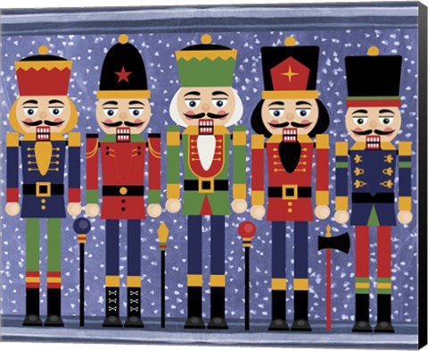 Framed Nutcracker Print
