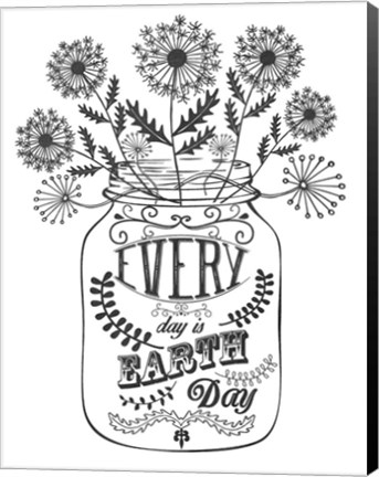 Framed Earth Day Print