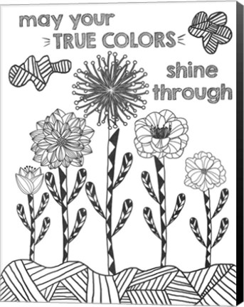 Framed True Colors Print