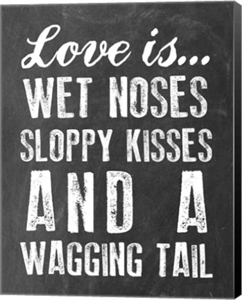 Framed Wet Noses Print