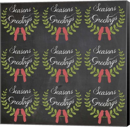 Framed Greetings Wrap Print