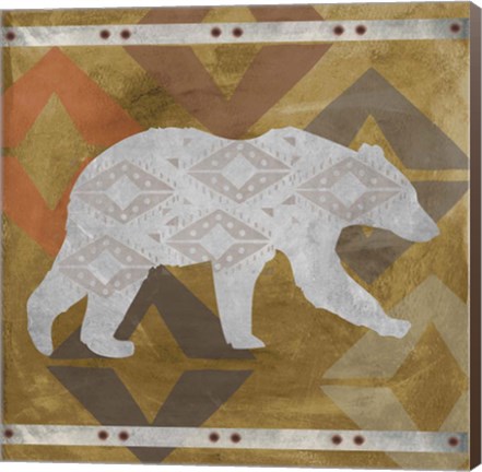 Framed Bear II Print