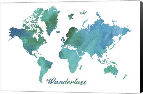 Framed Wanderlust Print