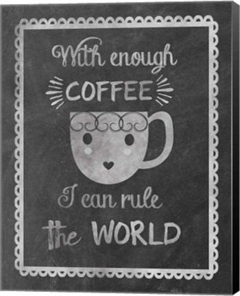 Framed Rule Coffee Print