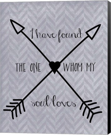 Framed Soul Loves Print