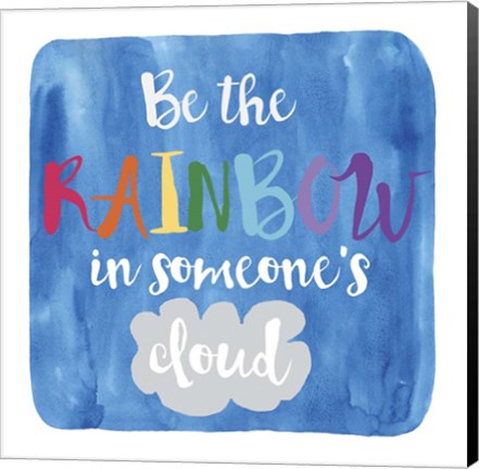 Framed WC Rainbow Print