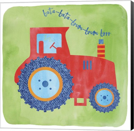 Framed Tractor Print