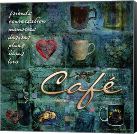 Framed Cafe Print