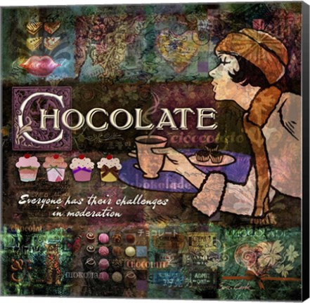 Framed Chocolate Print