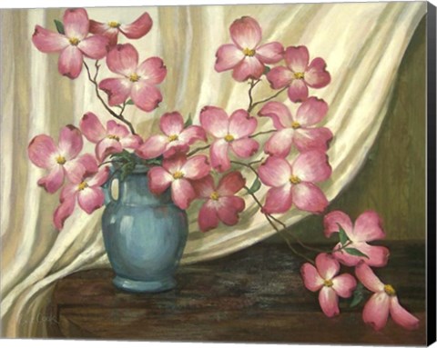 Framed Pink Dogwoods Print