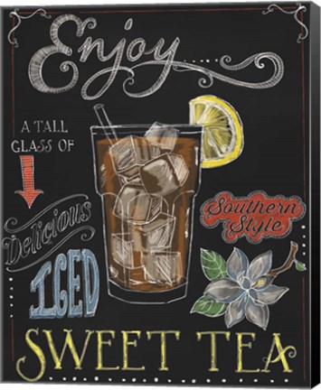 Framed Iced Tea Print